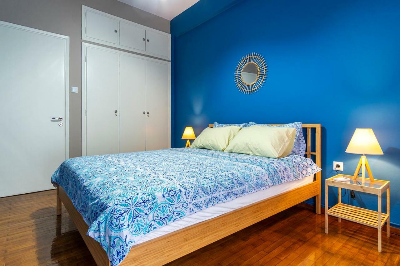 Colourful Apt,Airport Line,6 Min Metro,300 Mbps! Apartment Athens Exterior photo